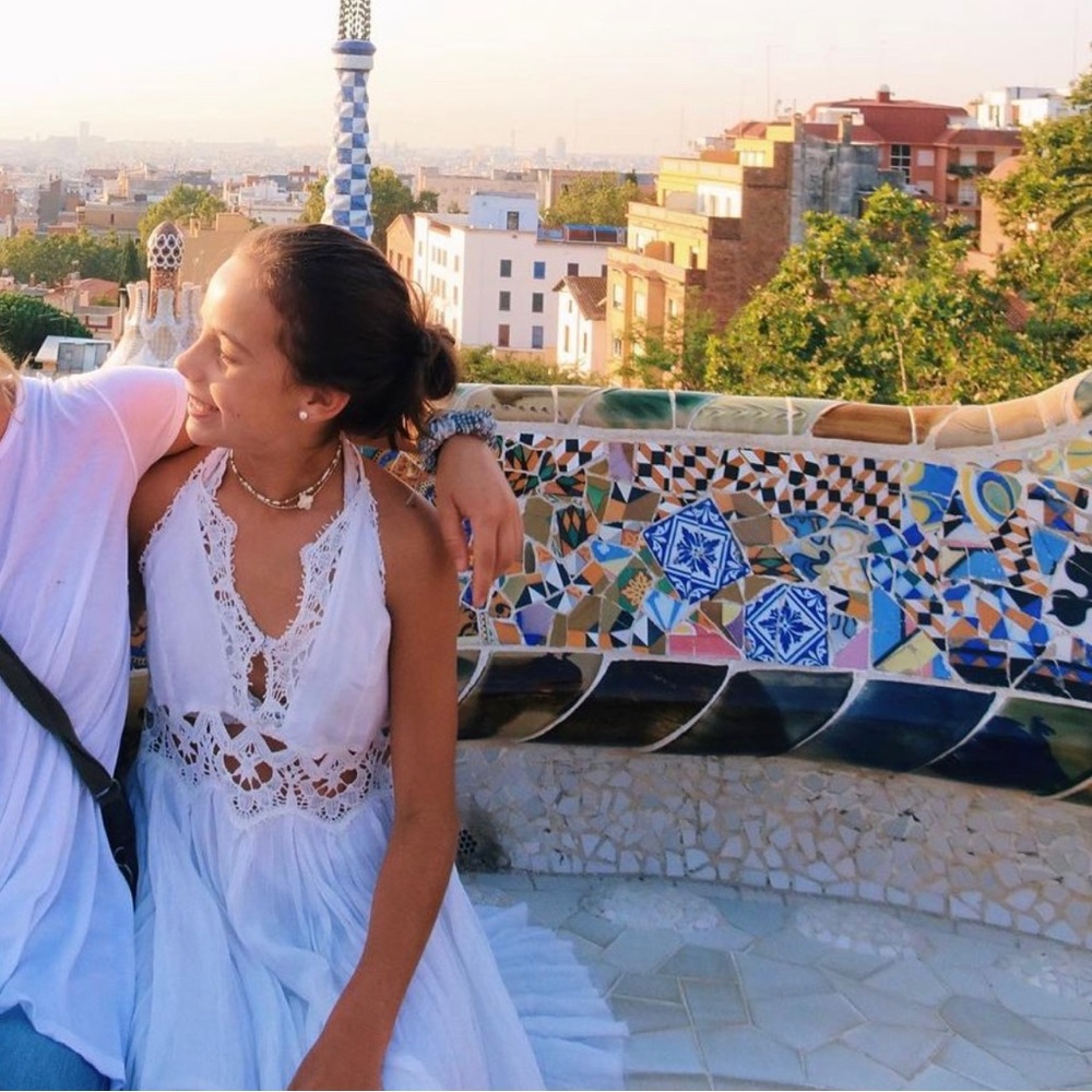 White Free People Dress small